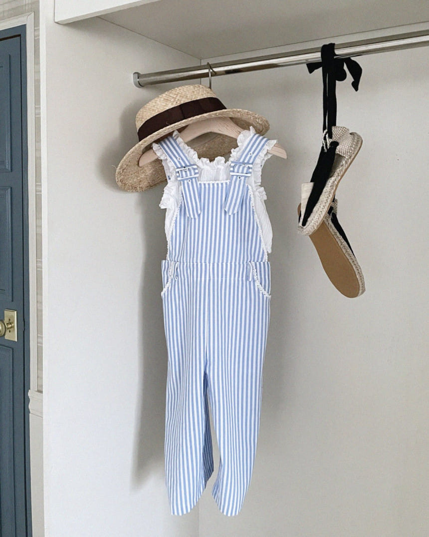 Urban Rabbit - Korean Children Fashion - #todddlerfashion - Ripple ST Overalls  - 2