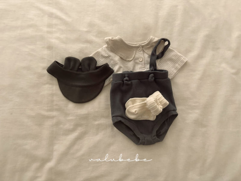 Valu Bebe - Korean Baby Fashion - #babyboutique - Low Dungarees Body Suit - 5