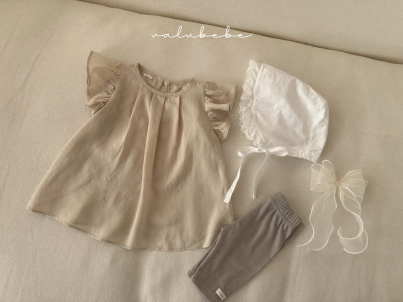 Valu Bebe - Korean Baby Fashion - #babyclothing - Shirring Wing One-Piece - 11
