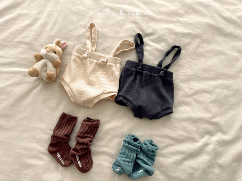 Valu Bebe - Korean Baby Fashion - #babyfashion - Low Dungarees Body Suit - 8