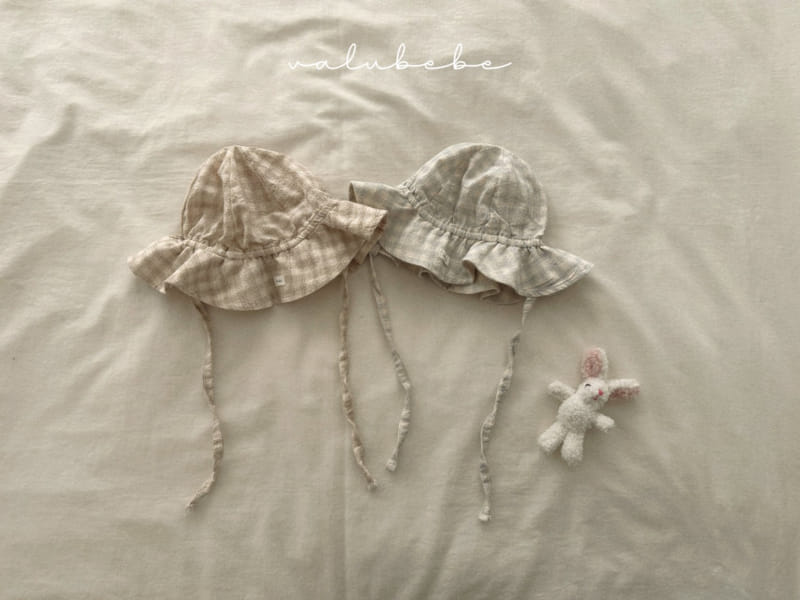 Valu Bebe - Korean Baby Fashion - #babyoninstagram - Nette Check Bucket Hat - 2