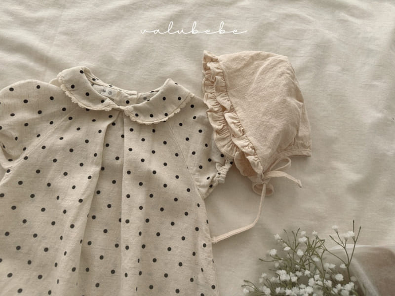 Valu Bebe - Korean Baby Fashion - #babyootd - Petite Frill Bonnet Hat - 5
