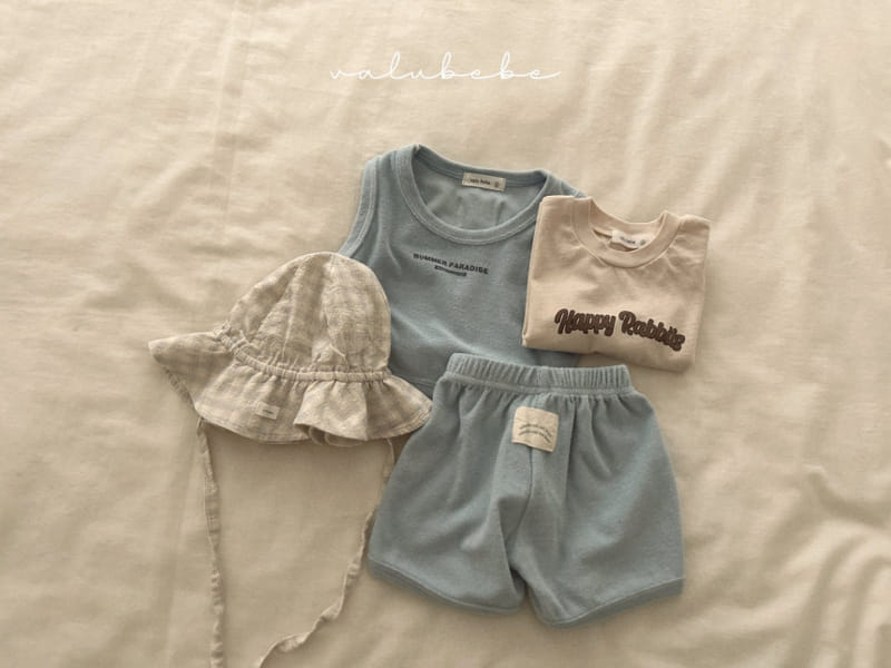 Valu Bebe - Korean Baby Fashion - #babyootd - Nette Check Bucket Hat - 3