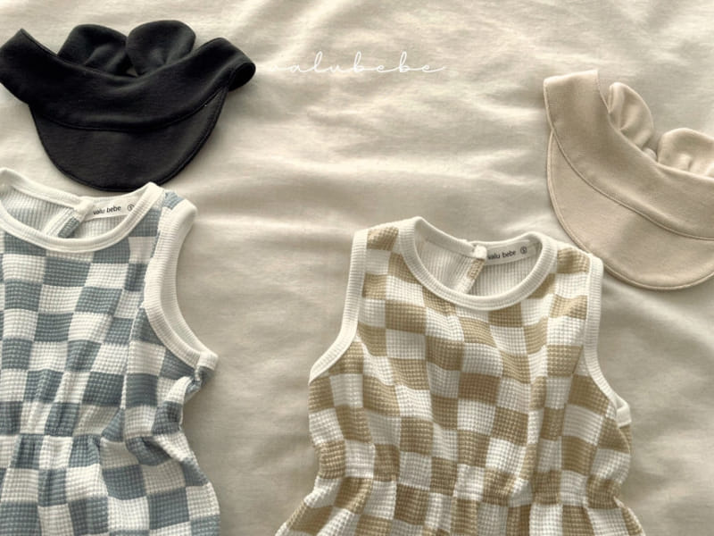Valu Bebe - Korean Baby Fashion - #babyoutfit - Square Block Body Suit - 5