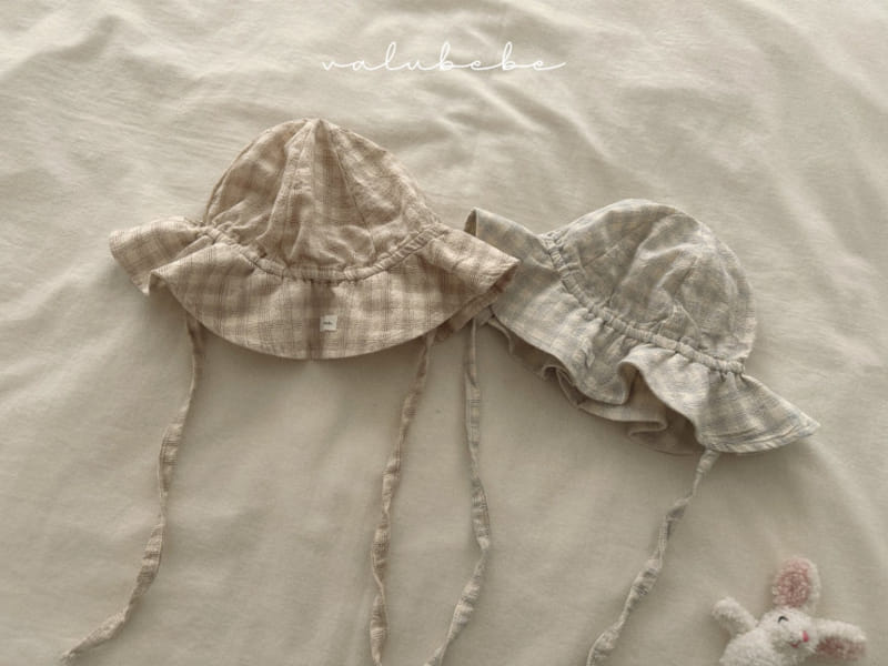 Valu Bebe - Korean Baby Fashion - #babyoutfit - Nette Check Bucket Hat - 5