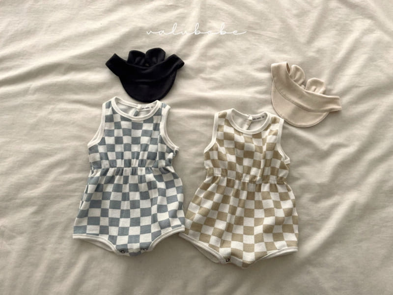 Valu Bebe - Korean Baby Fashion - #babywear - Square Block Body Suit - 7