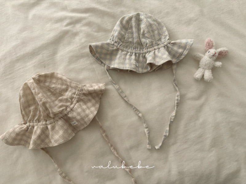 Valu Bebe - Korean Baby Fashion - #babywear - Nette Check Bucket Hat - 6