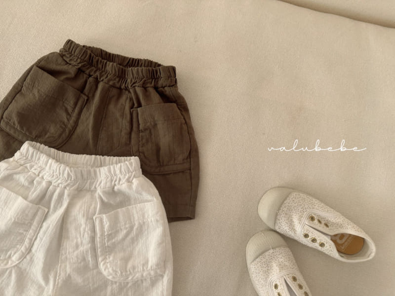 Valu Bebe - Korean Baby Fashion - #babywear - Pumpkin Pocket Pants - 2