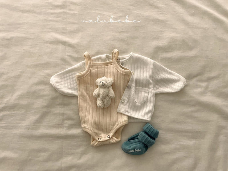 Valu Bebe - Korean Baby Fashion - #onlinebabyshop - Caramel Cardigan - 3