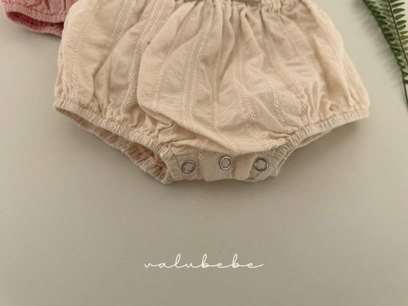 Valu Bebe - Korean Baby Fashion - #smilingbaby - Eyelet Ribbon Bloomers - 7