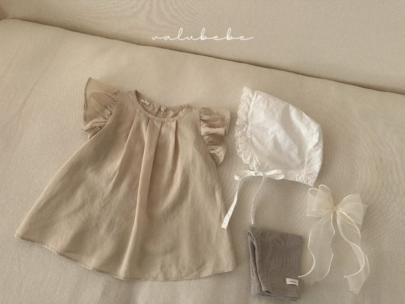 Valu Bebe - Korean Baby Fashion - #smilingbaby - Shirring Wing One-Piece - 8