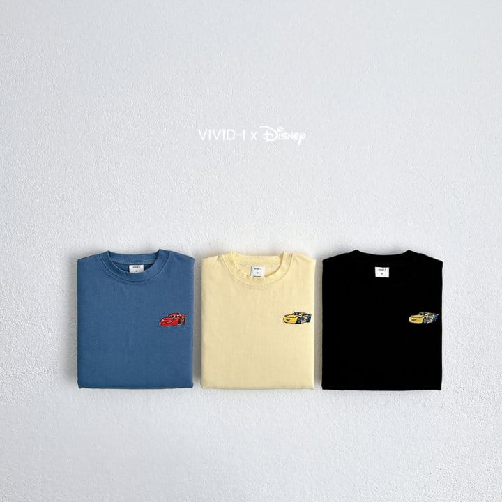 Vivid I - Korean Children Fashion - #Kfashion4kids - D Car Embroidery Tee - 2