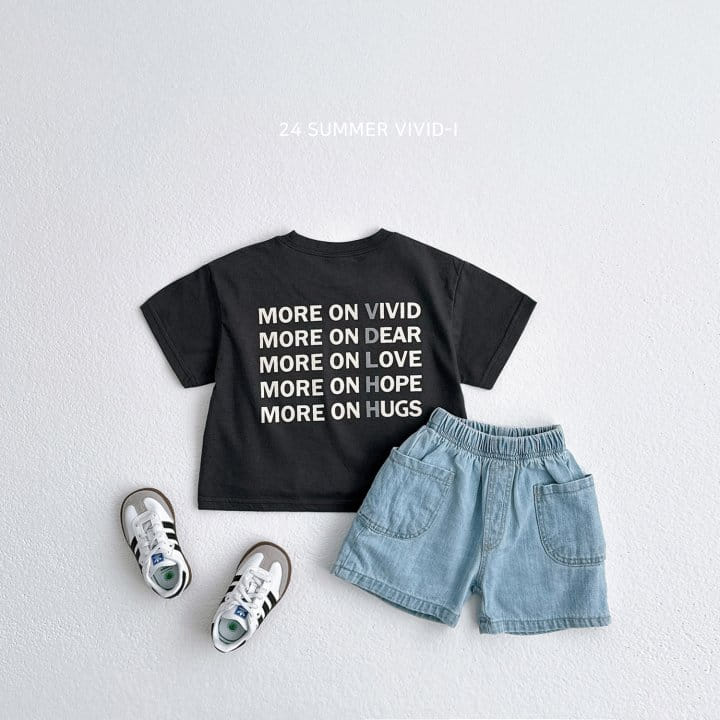 Vivid I - Korean Children Fashion - #designkidswear - More Lettering Tee - 10