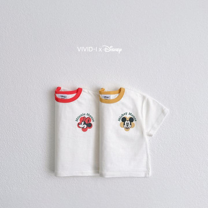 Vivid I - Korean Children Fashion - #fashionkids - D Flower Face Tee