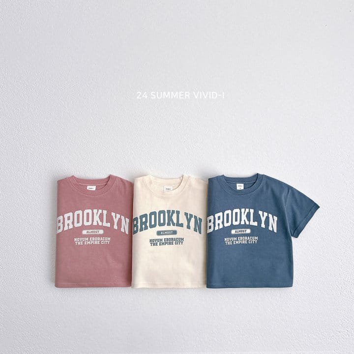 Vivid I - Korean Children Fashion - #kidsshorts - Brooklin Short Sleeve Tee