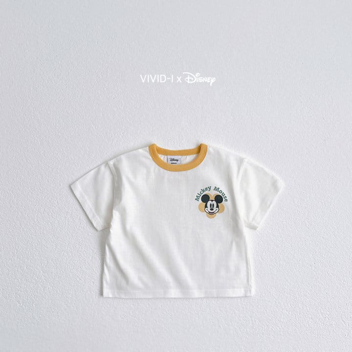 Vivid I - Korean Children Fashion - #kidsstore - D Flower Face Tee - 3