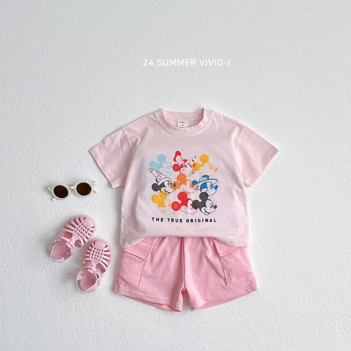 Vivid I - Korean Children Fashion - #kidsstore - M Face Short Sleeve Tee - 11