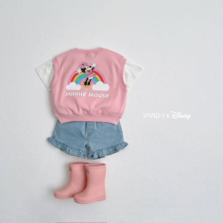 Vivid I - Korean Children Fashion - #kidzfashiontrend - D Friends Vest Top Bottom Set - 11