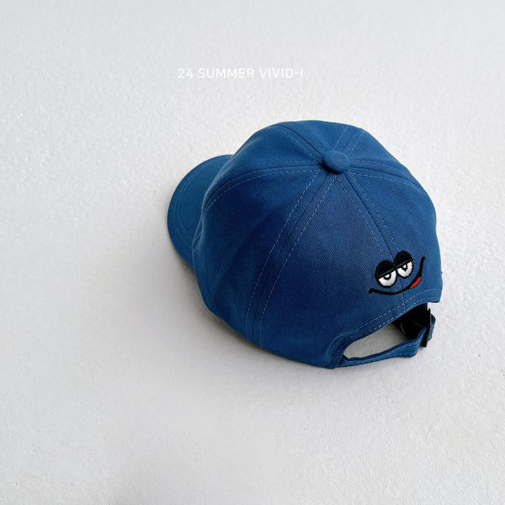 Vivid I - Korean Children Fashion - #littlefashionista - M Embroidery Ball Cap - 6