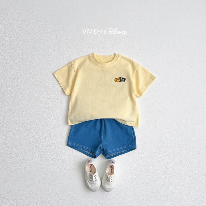 Vivid I - Korean Children Fashion - #prettylittlegirls - D Car Embroidery Tee - 6