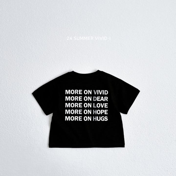 Vivid I - Korean Children Fashion - #prettylittlegirls - More Lettering Tee - 6