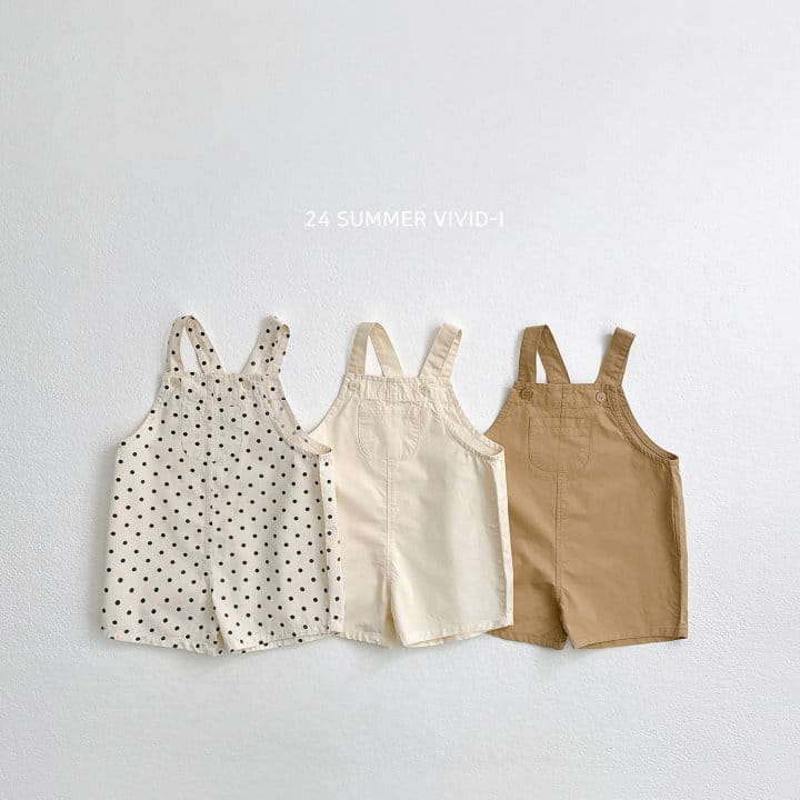 Vivid I - Korean Children Fashion - #prettylittlegirls - Summer Dungarees Pants