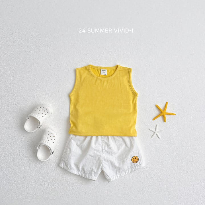Vivid I - Korean Children Fashion - #prettylittlegirls - Smile Embroidery Shorts - 10