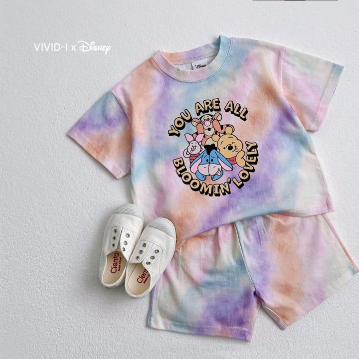 Vivid I - Korean Children Fashion - #stylishchildhood - D Painting Top Bottom Set - 7