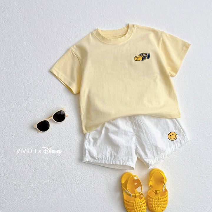 Vivid I - Korean Children Fashion - #stylishchildhood - D Car Embroidery Tee - 9