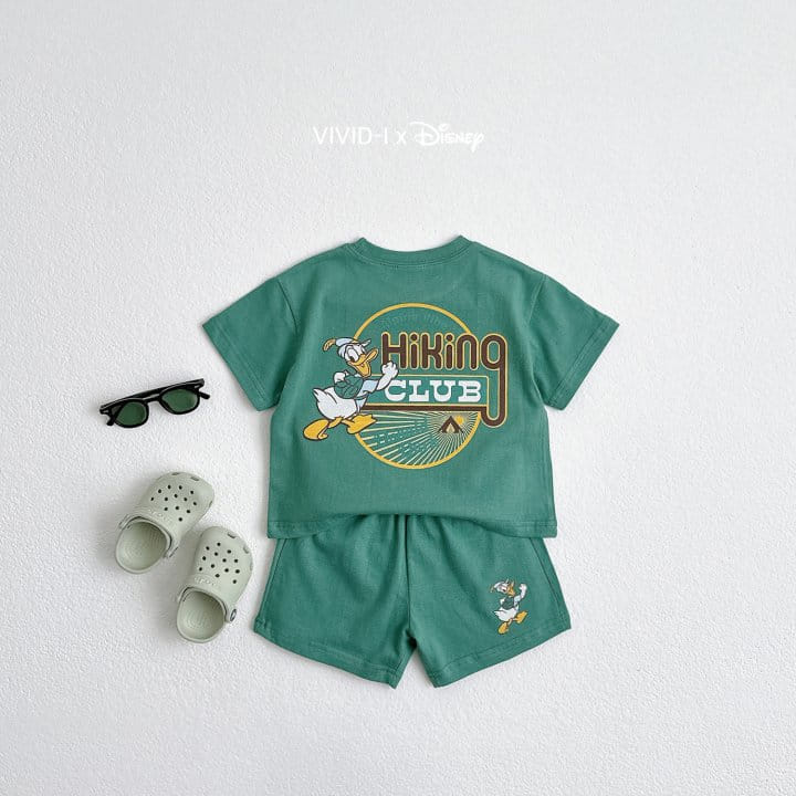 Vivid I - Korean Children Fashion - #todddlerfashion - D Climbing Top Bottom Set - 4