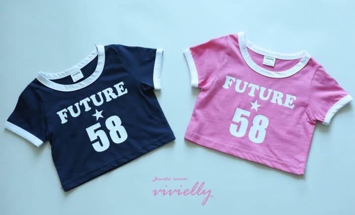 Vivielly - Korean Children Fashion - #childofig - Star Color Piping Tee - 9