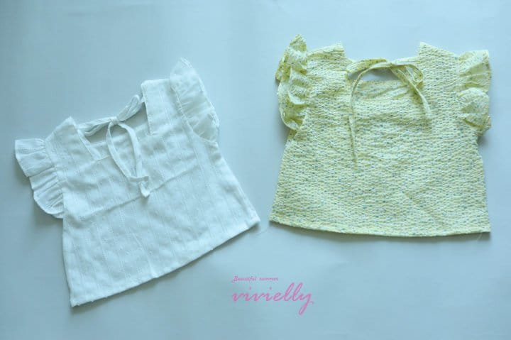 Vivielly - Korean Children Fashion - #fashionkids - Mimi Blouse - 11
