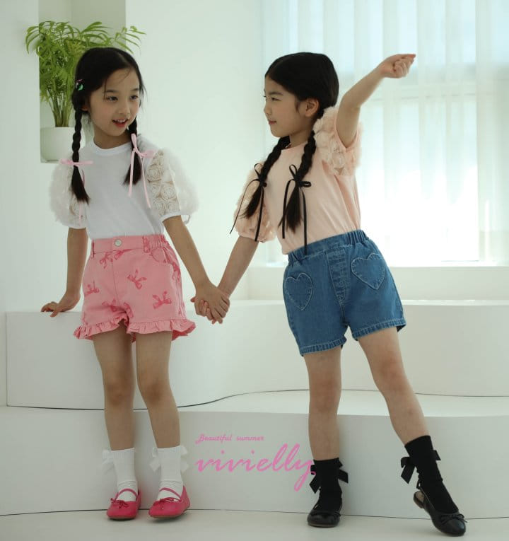 Vivielly - Korean Children Fashion - #prettylittlegirls - Bere Puff Tee - 6