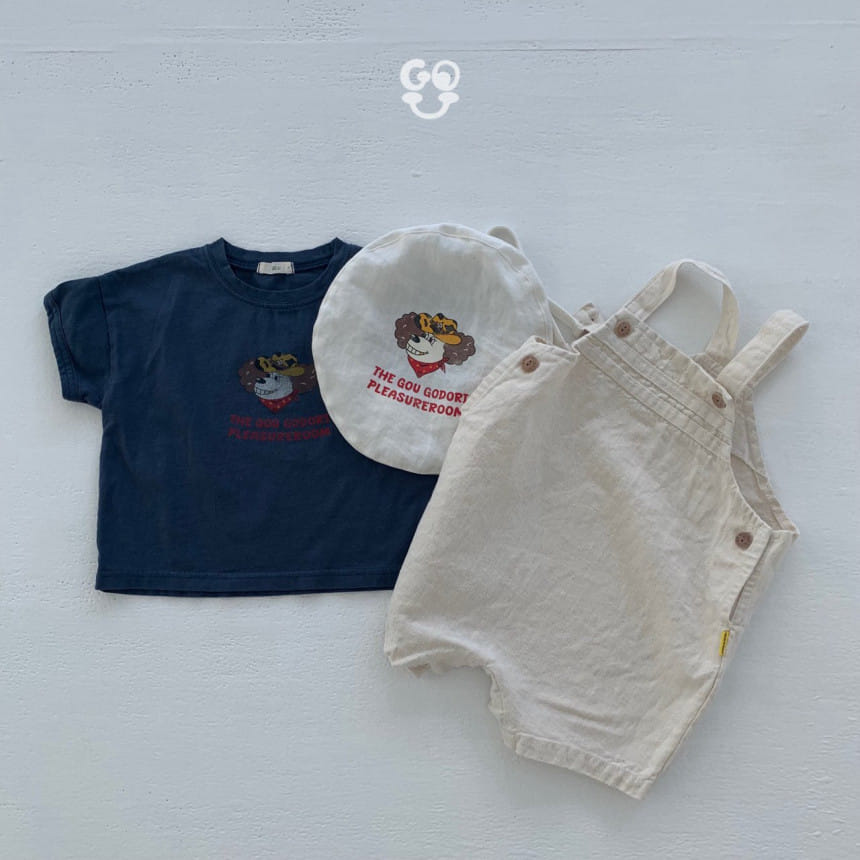 go;u - Korean Baby Fashion - #babyfashion - Cuty Overalls - 4
