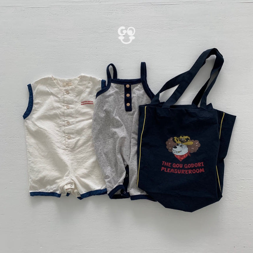 go;u - Korean Baby Fashion - #babyoninstagram - Square Body Suit - 2
