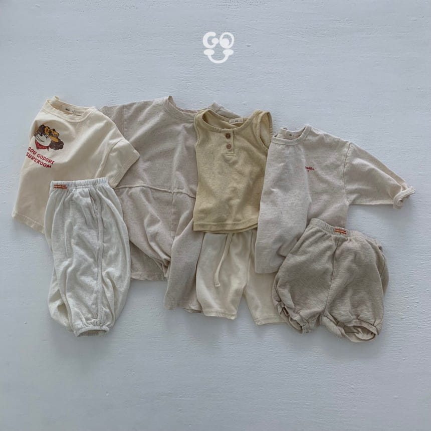 go;u - Korean Baby Fashion - #babyoninstagram - Noodles Shorts - 4