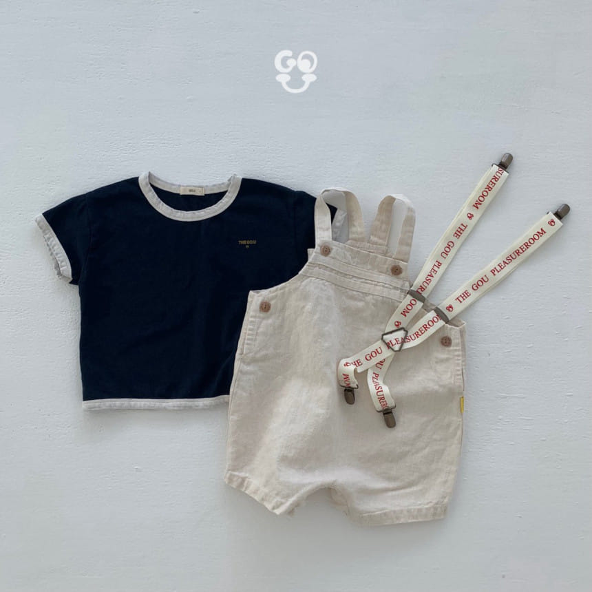 go;u - Korean Baby Fashion - #babyootd - Cuty Overalls - 8