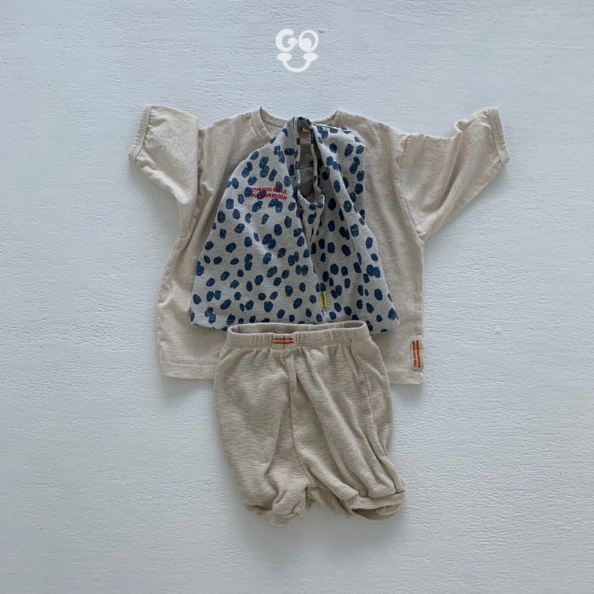 go;u - Korean Baby Fashion - #babyoutfit - Noodles Shorts - 5