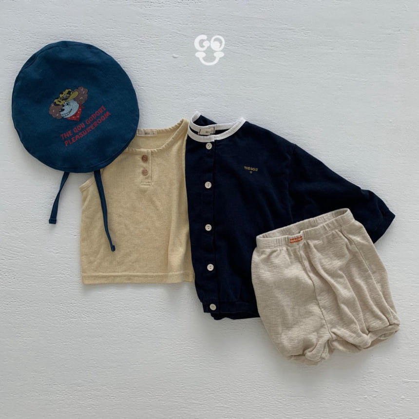 go;u - Korean Baby Fashion - #babywear - Noodles Shorts - 7