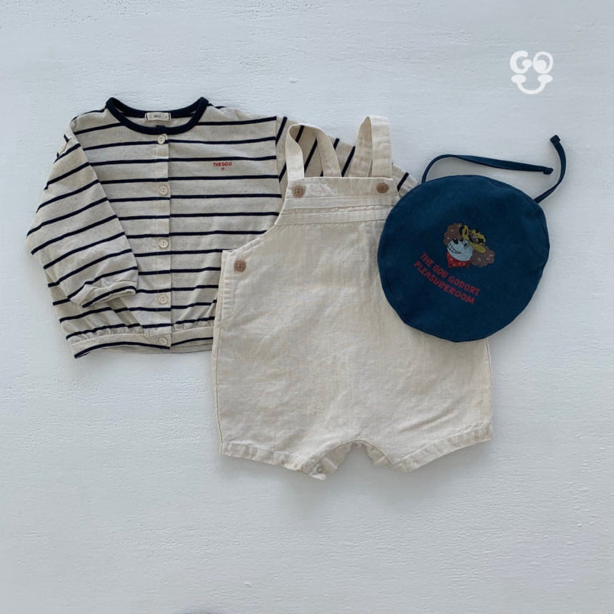 go;u - Korean Baby Fashion - #babywear - Cuty Overalls - 11
