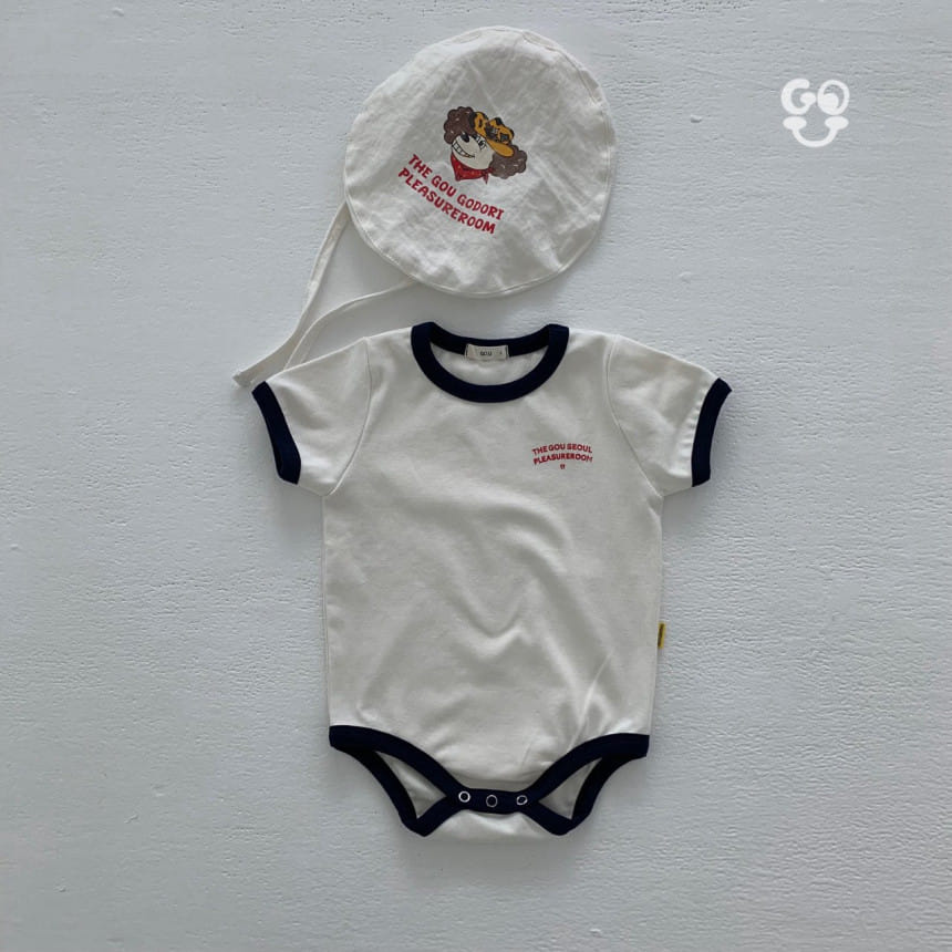 go;u - Korean Baby Fashion - #onlinebabyboutique - Retro Body Suit - 3