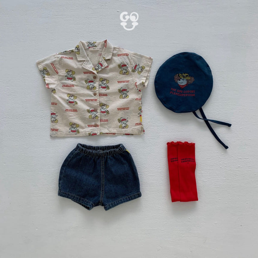 go;u - Korean Baby Fashion - #onlinebabyshop - Bbangbbare Shorts - 7