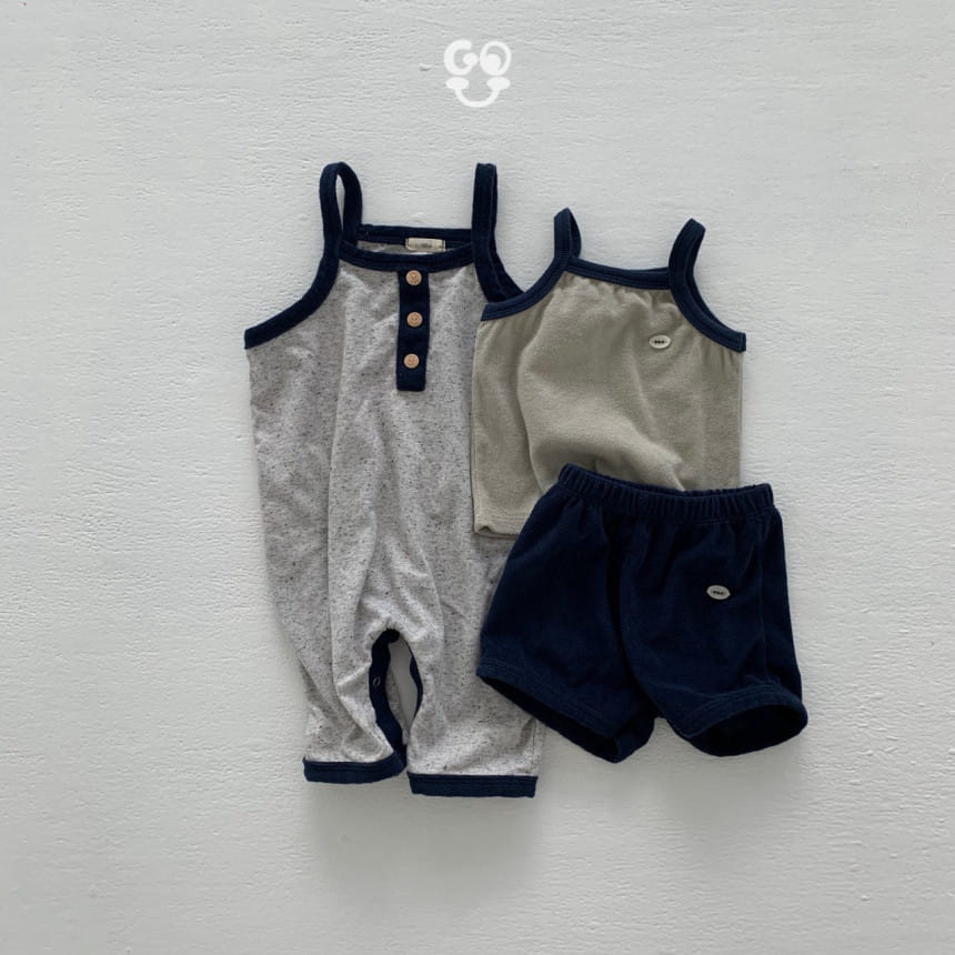 go;u - Korean Baby Fashion - #smilingbaby - Point Body Suit - 3