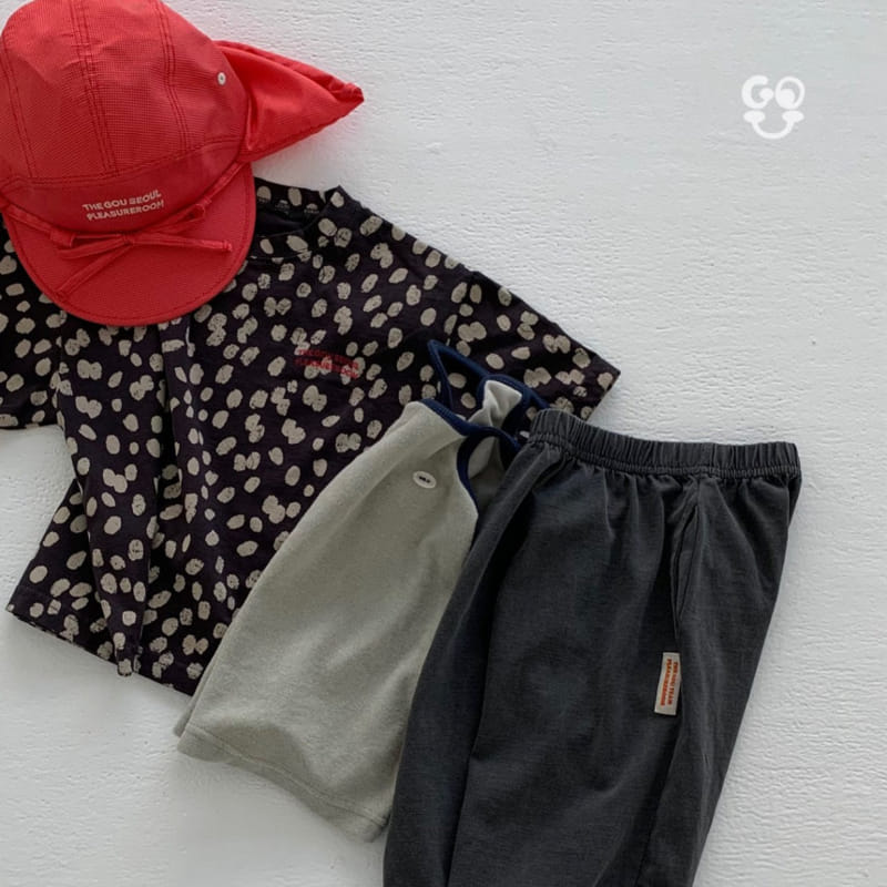 go;u - Korean Children Fashion - #Kfashion4kids - Terry Sleeveless Tee - 9