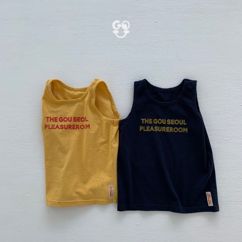 go;u - Korean Children Fashion - #Kfashion4kids - Basic Sleeveless Tee - 3