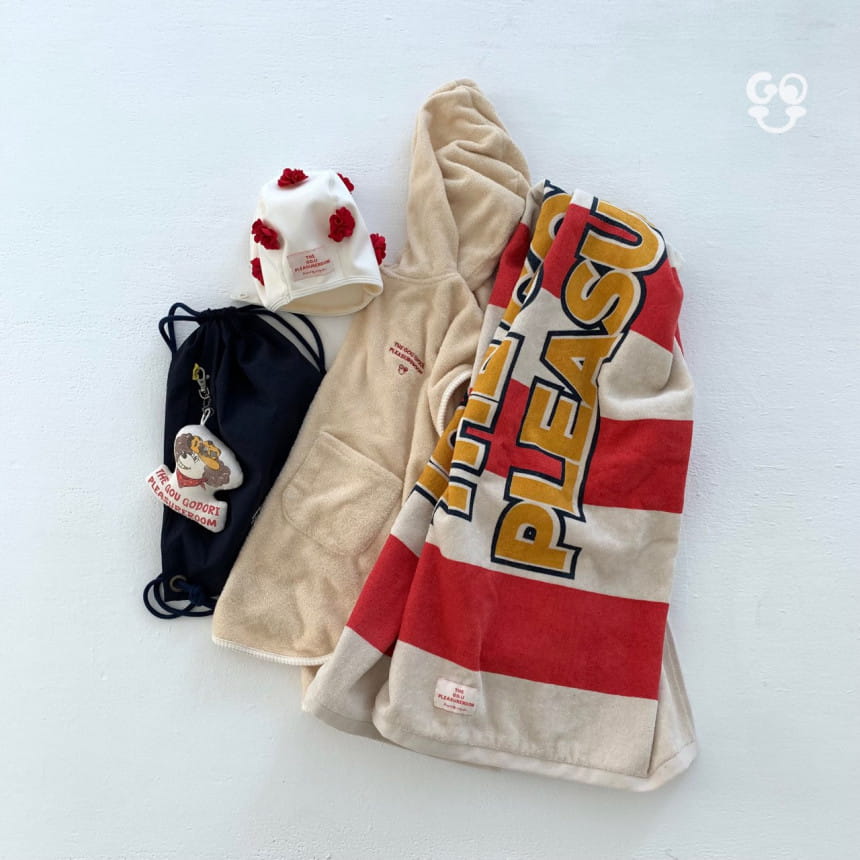 go;u - Korean Children Fashion - #Kfashion4kids - Covering Beach Towel  - 11