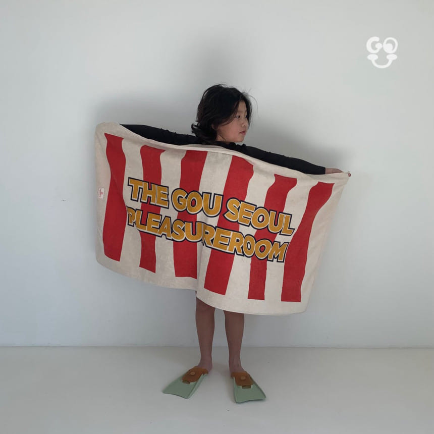 go;u - Korean Children Fashion - #designkidswear - Covering Beach Towel  - 5
