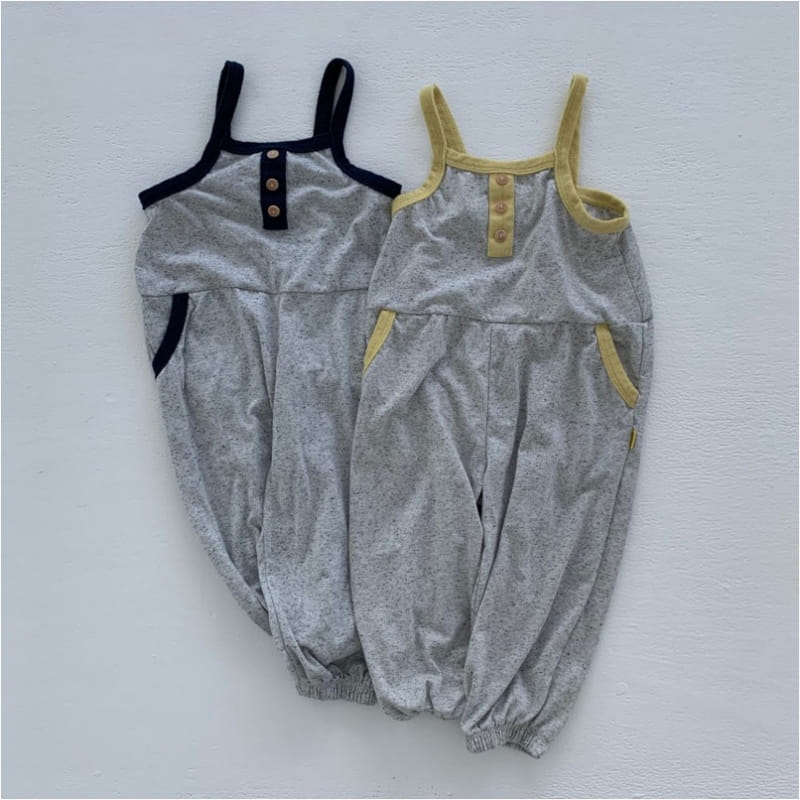 go;u - Korean Children Fashion - #discoveringself - Point Overalls - 2