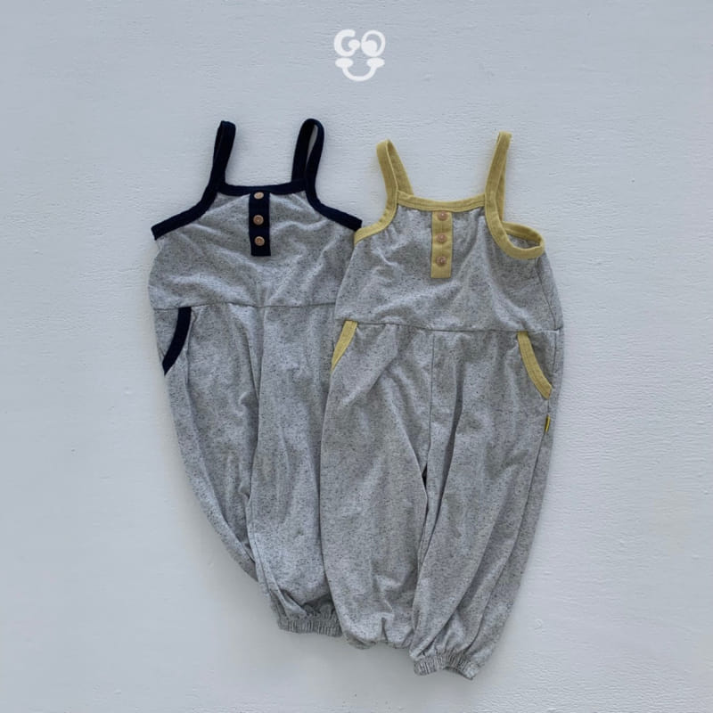 go;u - Korean Children Fashion - #fashionkids - Point Overalls - 3