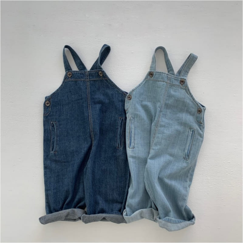 go;u - Korean Children Fashion - #kidsstore - Ton Ton Dungarees Tee With Mom - 2